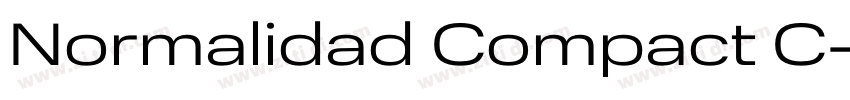 Normalidad Compact C字体转换 Normalidad Compact C字体转换